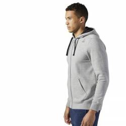 Pánská mikina EL FLEECE FZ BK4992