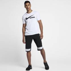 Pánské tričko Nike TRAINING SWOOSH - bílé