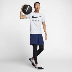 Man T-Shirt Nike Swoosh Athlete - white