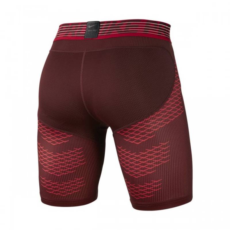 Man compression Shorts Nike Pro Hypercool SHORT - red 