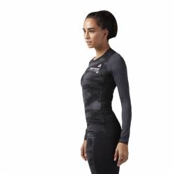 Dámské funkční kompresní triko na Spartan Race PAYGRE black