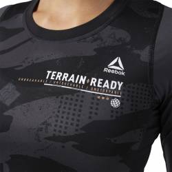 Dámské funkční kompresní triko na Spartan Race PAYGRE black