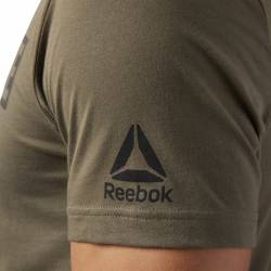 Pánské tričko LIFT OR DIE zelené