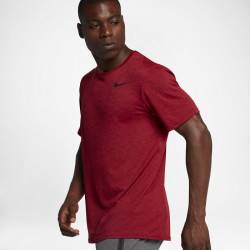 Man T-Shirt NK BRT TOP SS HPR DRY - red
