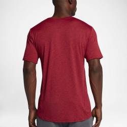 Man T-Shirt NK BRT TOP SS HPR DRY - red