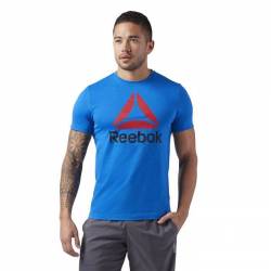 Man T-Shirt QQR- Reebok Stacked