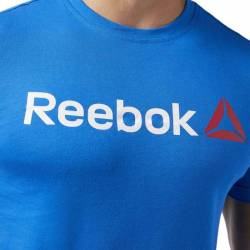 Man T-Shirt QQR- Reebok Linear Read