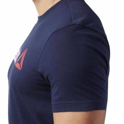 Man T-Shirt QQR- Reebok Linear Read