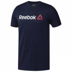 Man T-Shirt QQR- Reebok Linear Read