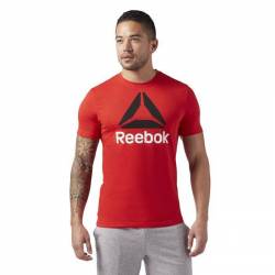 Man T-Shirt QQR - Reebok Stacked CW5370
