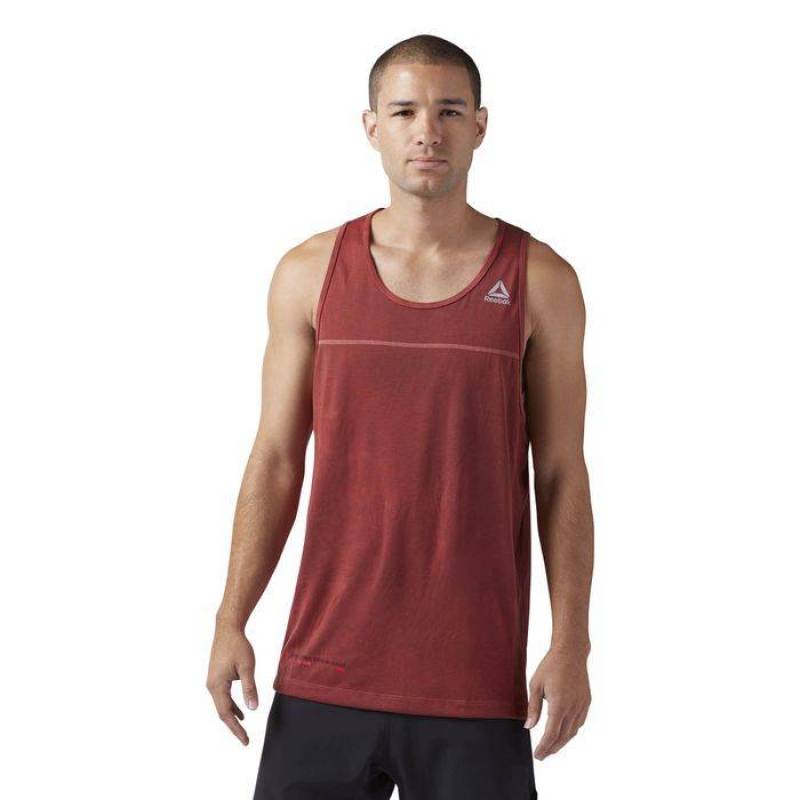 Pánské tílko Combat SprayDye Tank - červené