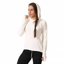 Dámská mikina COMBAT LIGHTWEIGHT HOODIE - bilá