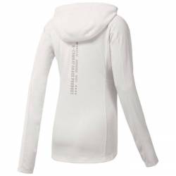 Dámská mikina COMBAT LIGHTWEIGHT HOODIE - bilá