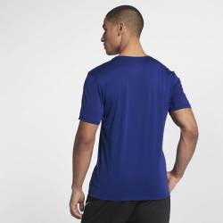 Man T-Shirt Nike Swoosh Training T-Shirt blue