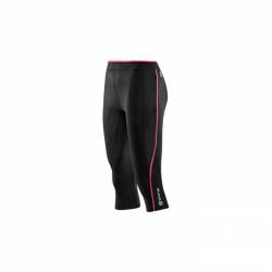 Woman compression 3/4 Tight Skins Bio A200 Black/Pink