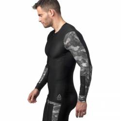 Pánské kopresní tričko Reebok CrossFit COMPRESSION LS TEE