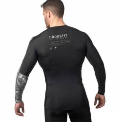 Pánské kopresní tričko Reebok CrossFit COMPRESSION LS TEE