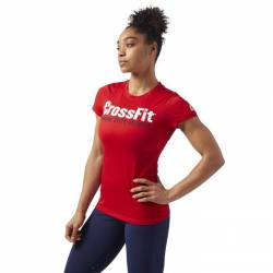 Dámské tričko CrossFit ACTIVCHILL Tee - červené