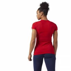 Dámské tričko CrossFit ACTIVCHILL Tee - červené