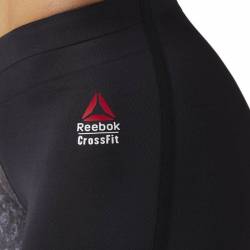 Dámské kompresní legíny Reebok Crossfit šedo černé CD6475