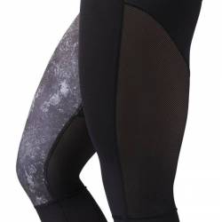 Dámské kompresní legíny Reebok Crossfit šedo černé CD6475