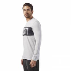 Man T-Shirt CrossFit STRIPE LS TEE CF4553