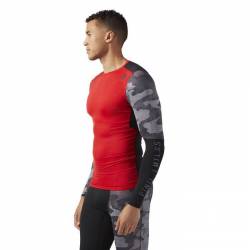 Man T-Shirt AC GRAPHIC LS COMP TEE - CD5211