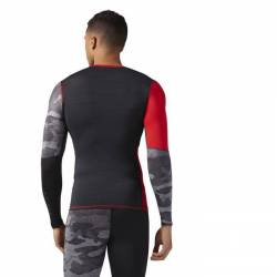 Man T-Shirt AC GRAPHIC LS COMP TEE - CD5211