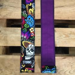 Zpevňovač zápěstí STORMS Wrist Wraps - Happy Skull