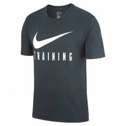 Man fitness T-Shirt Nike TRAINING - grey
