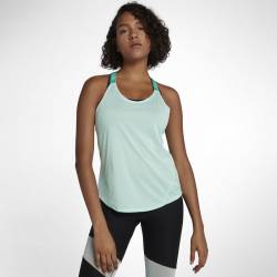 Woman training top elastica Nike light green