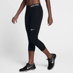 Woman training capri Tight black