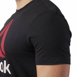 Pánské tričko QQR- Reebok Stacked - CW5368