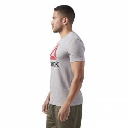 Man T-Shirt QQR- Reebok Stacked - CW5366