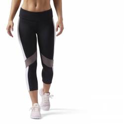 Dámské legíny LUX COLOR BLOCK CAPRI