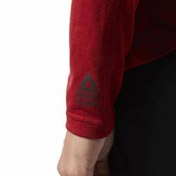 Dámské tričko Reebok CrossFit Burnout LS Tee - červené