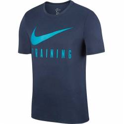 Man fitness T-Shirt Nike TRAINING - blue