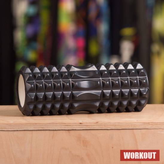 Masážní válec WORKOUT Spine černý