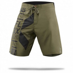 Pánské šortky ONE Power Nasty 2-In-1 Olive AA126