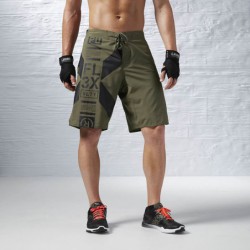 Pánské šortky ONE Power Nasty 2-In-1 Olive AA126