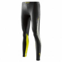 Woman dlouhé compression Tight Skins DNAmic Black/Limoncello