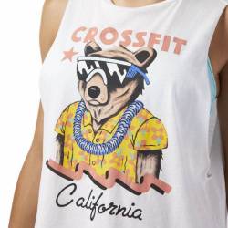 Dámský top CrossFit CALI BEAR MUSCLE TANK - CF5745