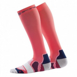 Woman compression knee socks Skins Essentials Pomelo/Midnight