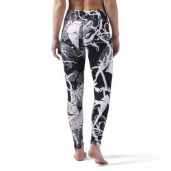 Dámské legíny EL LEGGING-ABSTRACT BLOSS