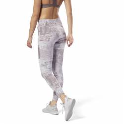 Woman Leggins D Lux Bold Tight - AOP - CY4977