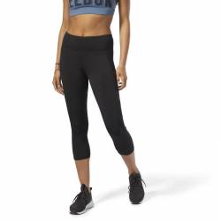 Woman Tight C Mesh Blocked Capri - CY4997