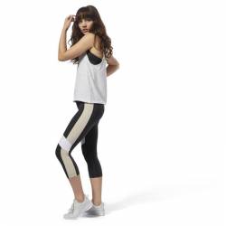 Woman Tight LUX COLOR BLOCK CAPRI - D93966