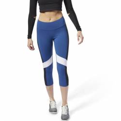 Woman Tight LUX COLOR BLOCK CAPRI - D93967