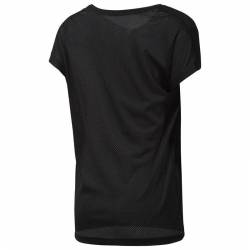 Woman T-Shirt WOR MESH PANEL TEE - D95037