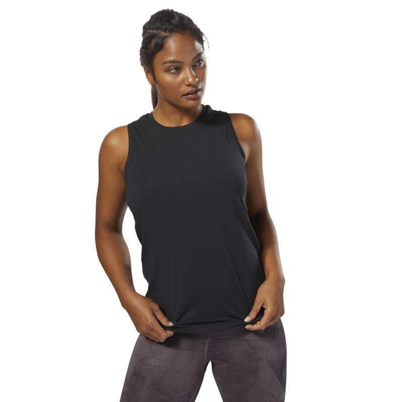 Woman top WOR MESH TANK - D95040